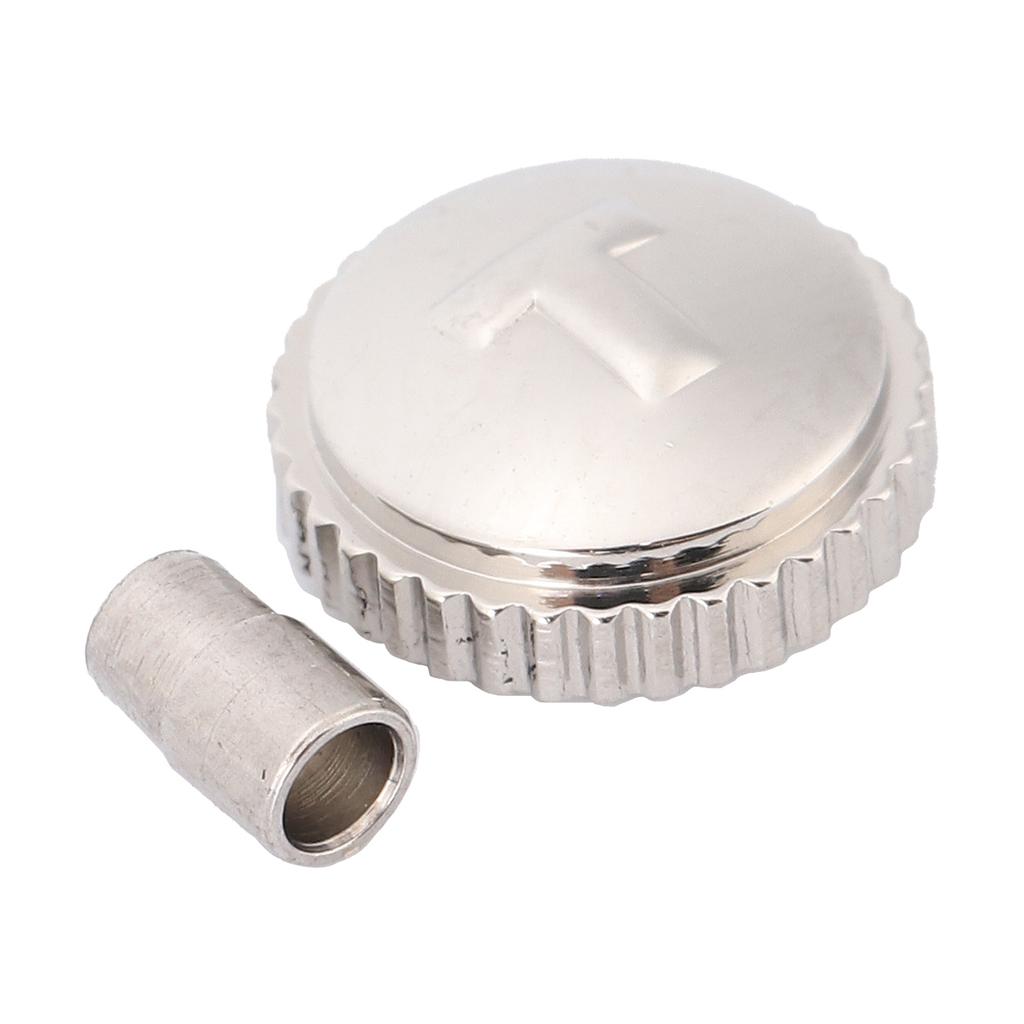 Watch Crown Spare Parts Alloy T41 Watch Head Repair Parts Replacement Accessories Silver