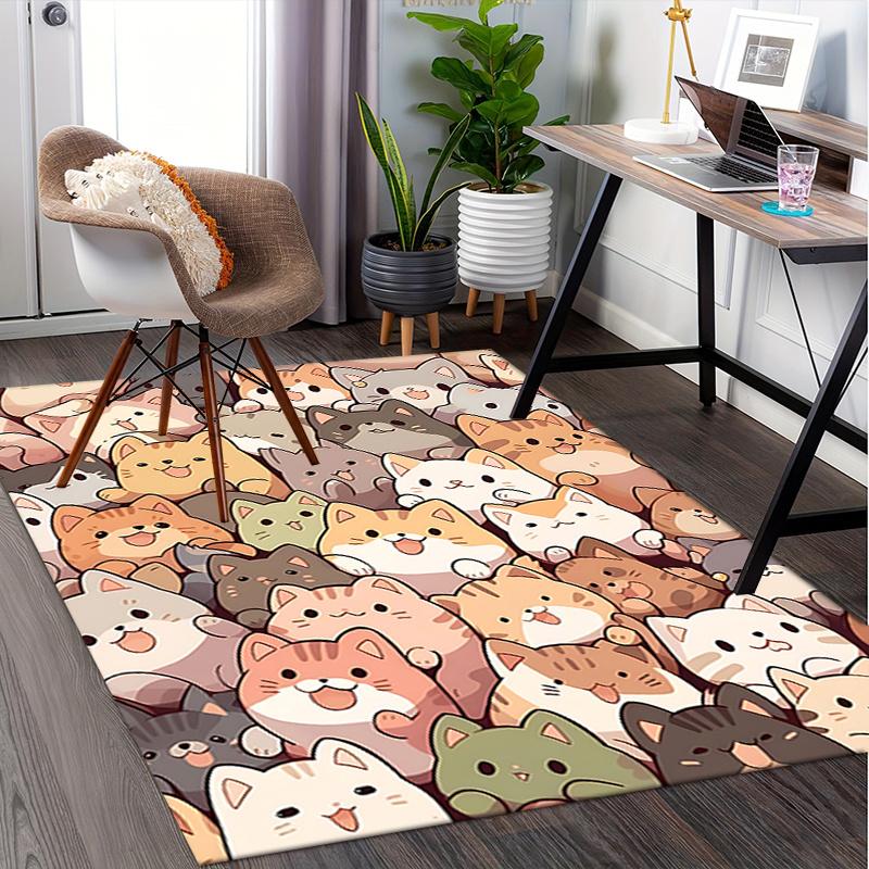 Chair Mat Office Carpet Oversized Rug for Home Decor, Sofa Carpet, Desk Pad, Gift Idea for Office and Living Room
