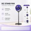Xiaomi Modern 2-in-1 Floor Desk Air Circulator Fan 5 Speeds Powerful Airflow Portable USB Pedestal Fan for Home Bedroom Office