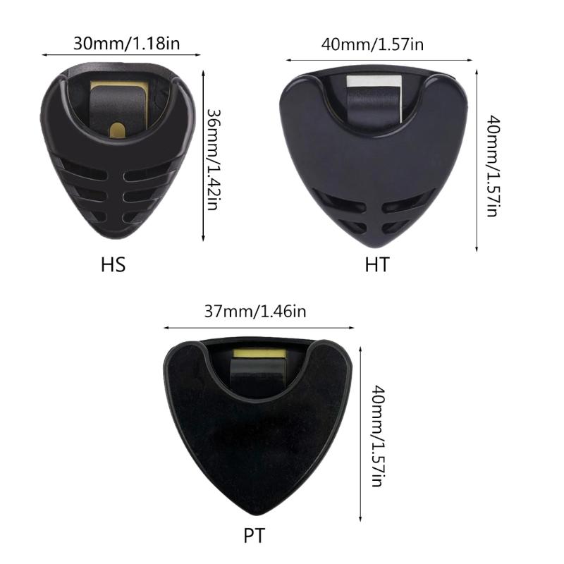 10Pcs Guitar Picks Case Guitar Accessories Guitar Picks Organizer Guitar Picks Holder Replacement Guitar Plectrum Case