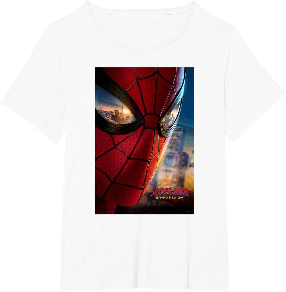 2026 New Harajuku Streetwear Unisex Crew Neck T-Shirt With Classic Movie Character Mask Pattern T-Shirt