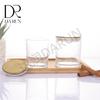 Transparent Glass Aromatherapy Candle Holder Cup