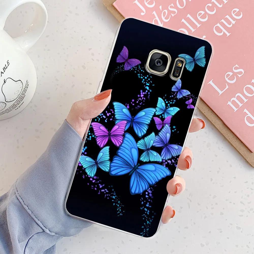 For Samsung Galaxy S7 Edge Case Cover Shockproof Back Phone Case For Samsung Galaxy S7 Edge S6 S6 Edge Plus Silicon Clear Bumper