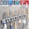 Handun Wall-Mounted Multi-functional Broom and Mop Holder