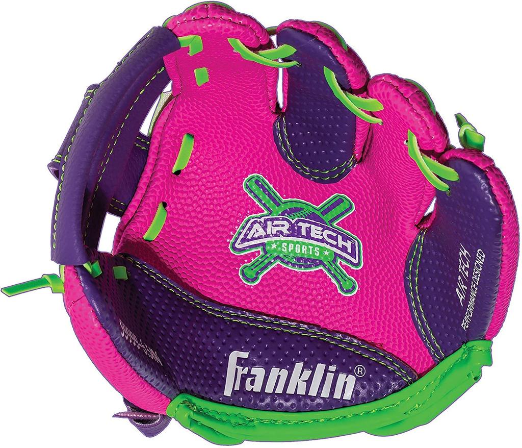 Franklin Sports Air Tech Baseball Glove Ball 22cm Imported from Kids' & Set, Right-Handed Throw, [Officially Japan]
