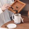 Fangran 'Peace and Prosperity' White Tea & Ceramic Cup Gift Set