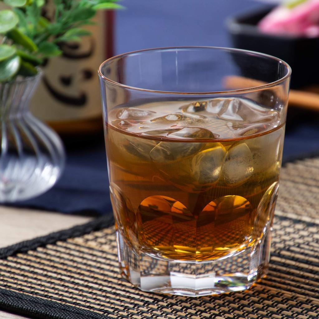 Kagami Crystal Rock Glass Prestige Line Clear 280cc T9852-1914