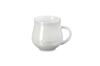 Flora Mug, 320 Ml, White Lustre, Heat and Cold Resistant, Microwave and Oven Safe [Official Japanese Product]