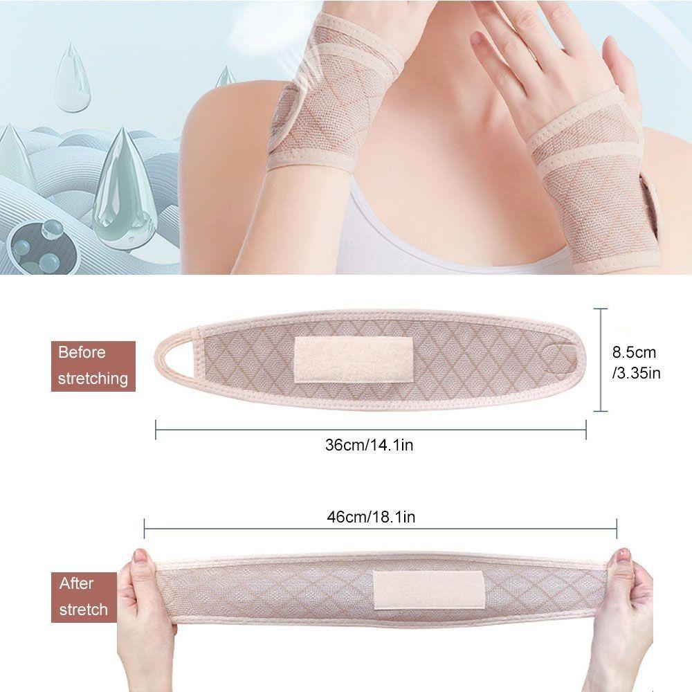 Breathable Adjustable Wristband Light&Thin Wrist Support Band Fitness Protect Wristband Fitness