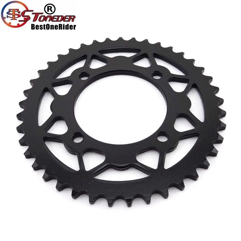 STONEDER Rear Sprocket 420 428 35T 37T 39T 41T 43T For SDG Hub Wheel Pit Dirt Bikes Motorcycle