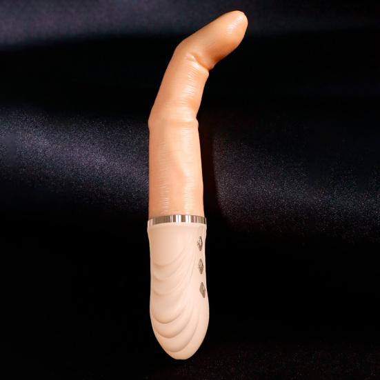 Przytulny wibrator Idealnie dopasowany Inteligentne ogrzewanie Wibrator punktowy TPE G Masturbator Produkt dla dorosłych