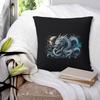The Great White Dragon Square Pillowcase Cushion Cover Pillow Case Throw Pillow Cover for Home Sofa Living Room