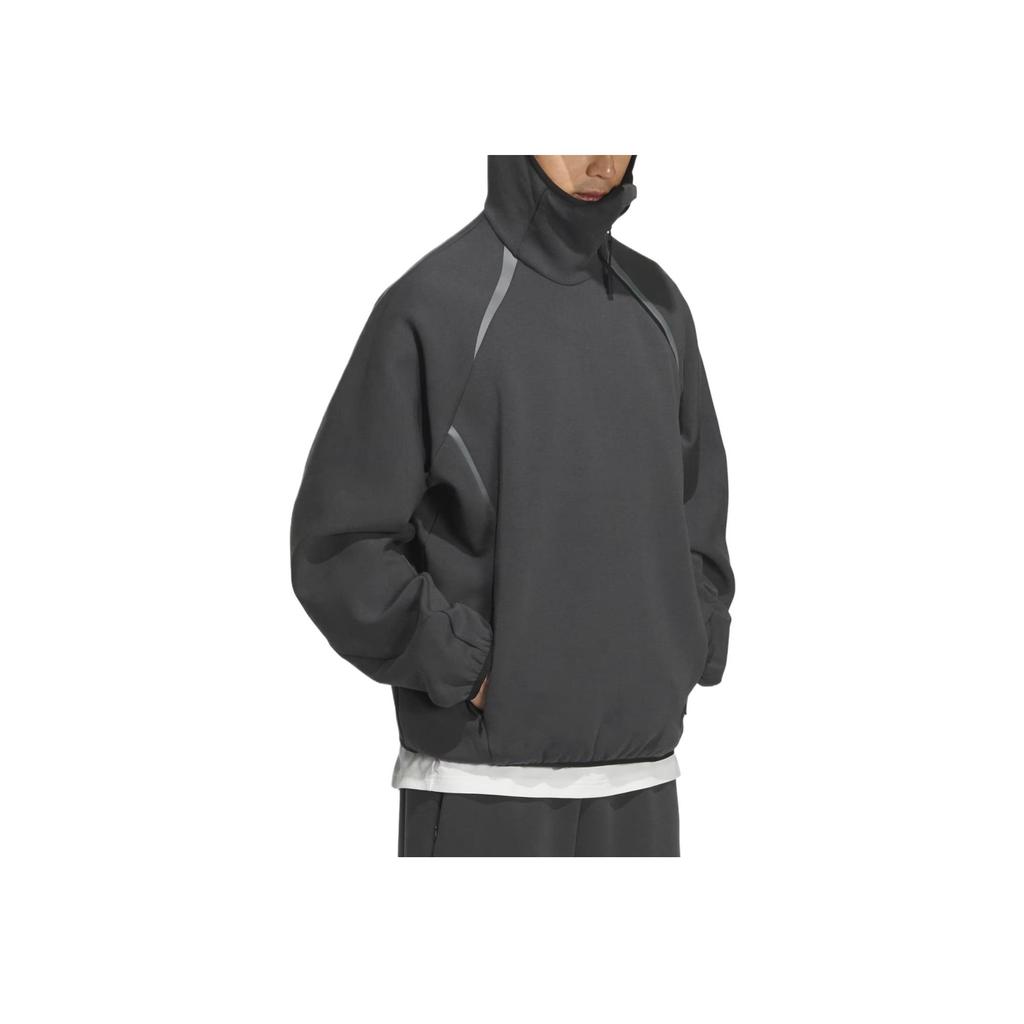 Adidas Fustl P Hoody Sports Casual Hoodie Men Hoodies Carbon-Black JM6237