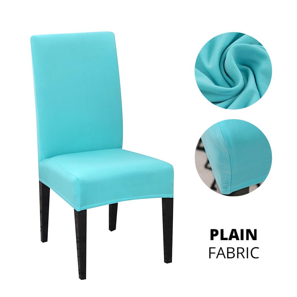 Elastic Dining Room Chair Slipcover Spandex Modern Removable Anti-Dirty Kitchen Seat Stretch Chair Covers For Banquet Party