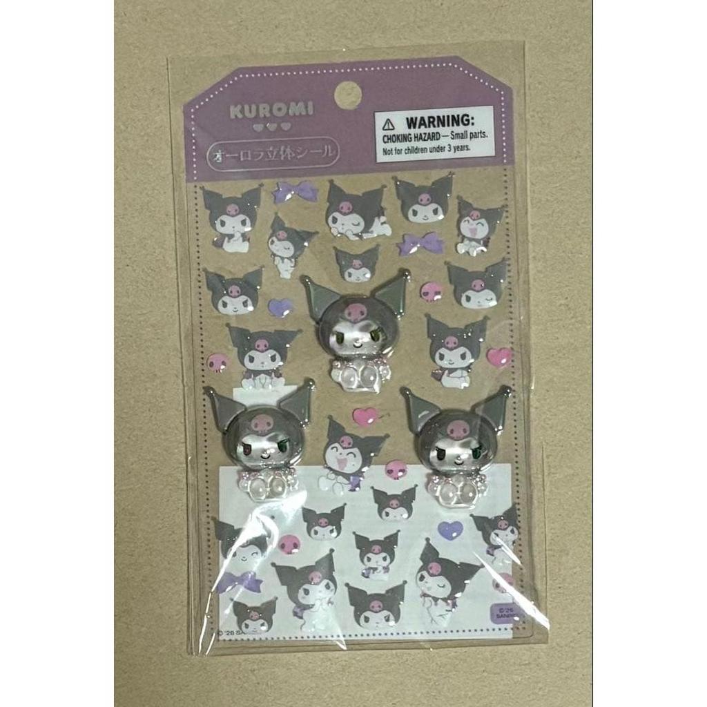 Sanrio Aurora 3D Seal Kuromi