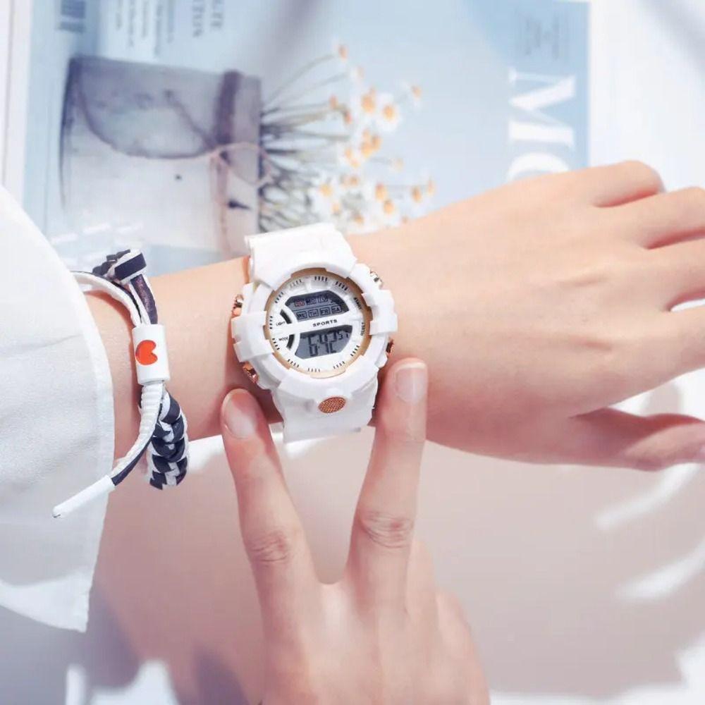 Multifunction Girls Sport Watch Waterproof Luminous Watch 2024 Electronic Wristwatch