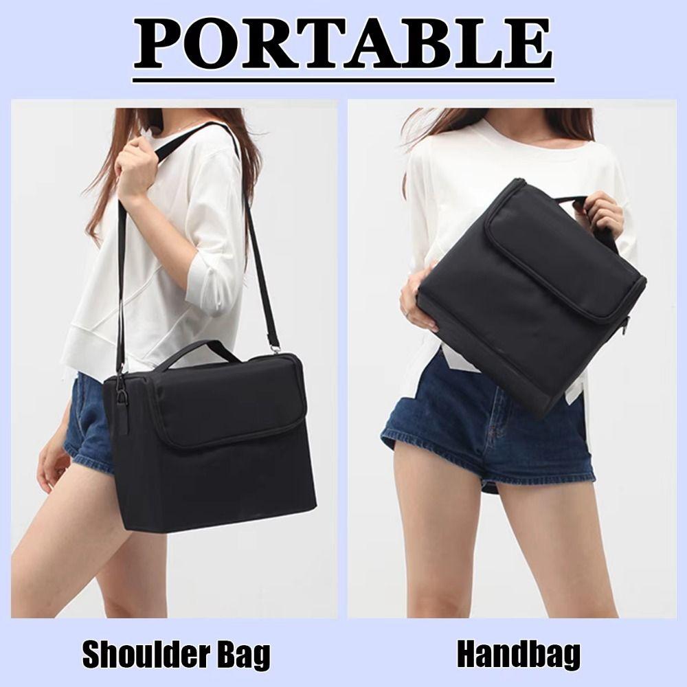 Adjustable Straps Makeup Carrying Case Multi-layer Travel Toiletry Organizer  Hairdressing