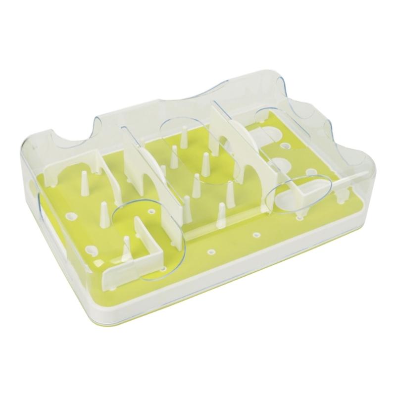 

Cognitive Enrichment Cats Feeder Maze Bowl With Antislip Base Detachable Design Promotes Healthy Eating Habits For Pet 1