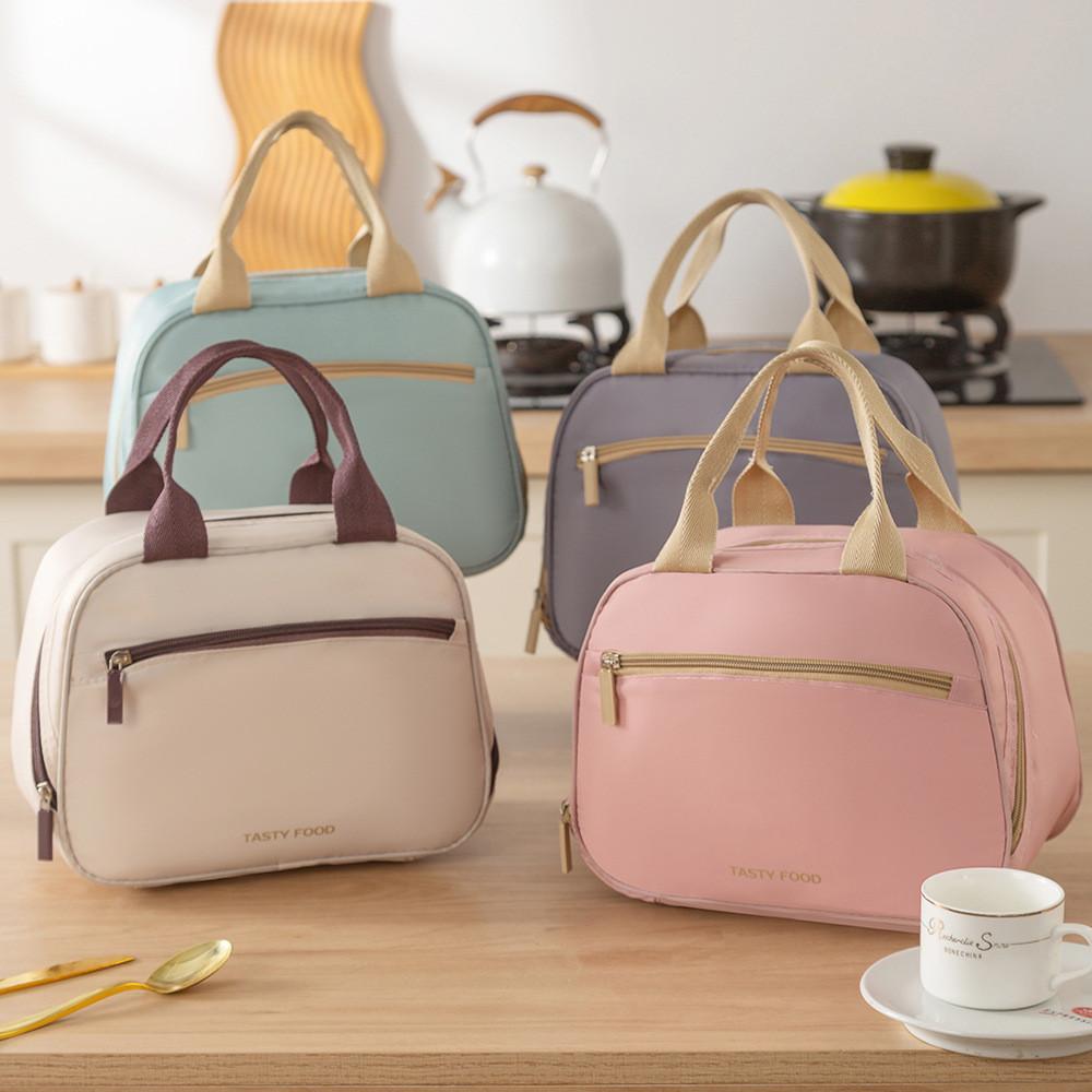 Jednoduchá Všestranná Moderní Oxford Izolační Obědová Taška Pro Dojíždějící Studenty A