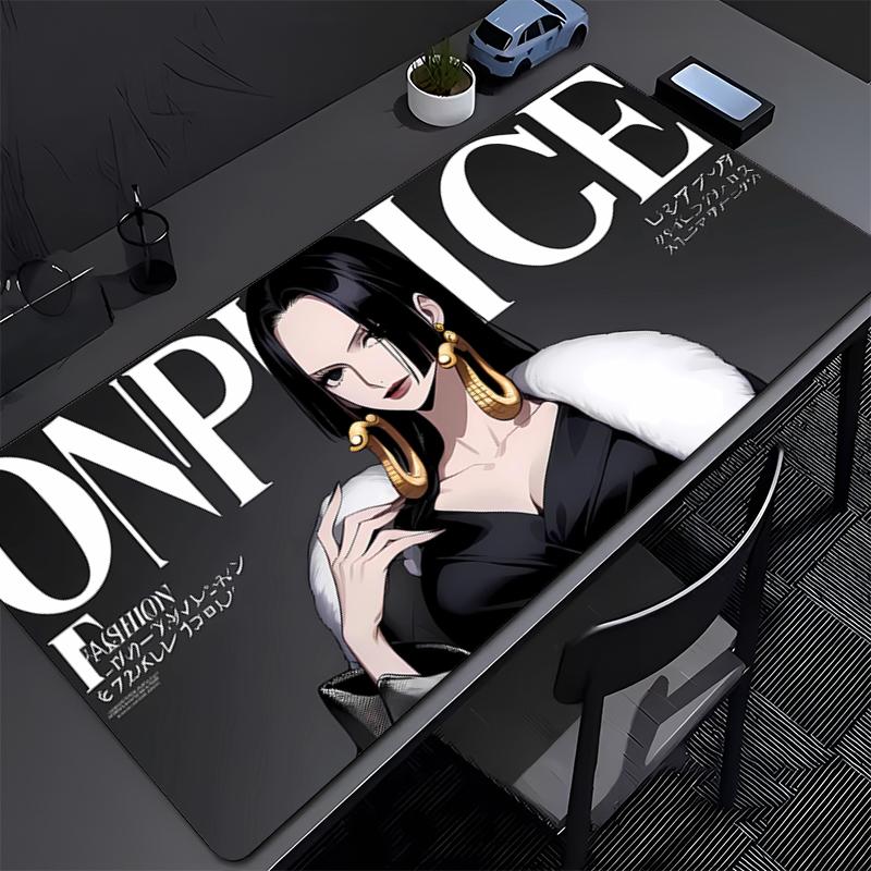 Mouse Pad Large ONE PIECE Boa·Hancock Computer Office Game Table Mats Anti-slip Gaming Keyboard coaster Long Desk Pads Mousepad