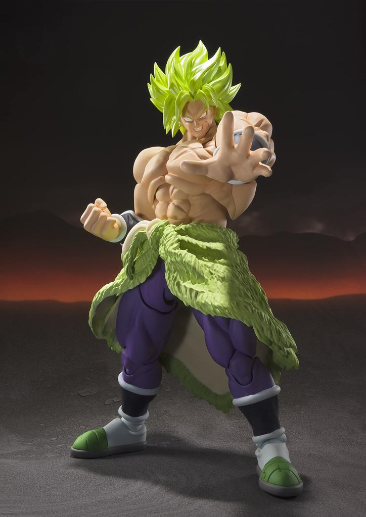 TAMASHII NATIONS Dragon Ball Super Broly Super Saiyan Broly Volledige Kracht Ongeveer 220 mm PVC ABS Geschilderd Beweegbare Figuur S.H.Figuarts &