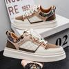 Spring Men's Vulcanized Shoes 2026 New Trendy Fashion Casual Sports Thick Soled Height Raising Low Cut Comfortable Casual Shoes