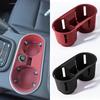 For Porsche Cayenne 2024 2025 Car Center Console Organizer Storage Silicone Cup Holder Box Accessories Modification