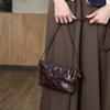 Johnature Versatile And Minimalist Small Crossbody Bag Genuine Leather Solid Color Soft Cowhide Mini Shoulder Bag