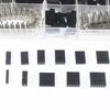 620PCS Connector Dupont Wire Jumper Pin Header Connector Housing Kit 2.54mm Male Crimp Pins+Female Pin Connectors Terminal