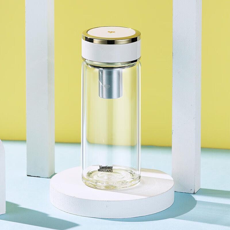 Wanxiang Portable Borosilicate Glass Tea Cup