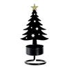 Christmas Candle Holders Christmas Iron Art Candlestick Decorative Candle Stand Holiday Table Centerpeices Home Decors