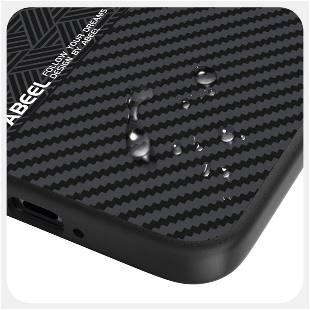 ABEEL For Honor Magic7 Pro 5G Magnetic Case PC + TPU + Aluminum Alloy + PU Leather Slim Phone Back Cover