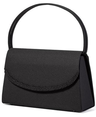 Gurina Women's Formal Bag, Mourning Bag, Suitable for Weddings, Funerals, Graduations, Entrance Ceremonies, Weddings, and School Entrance Ceremonies