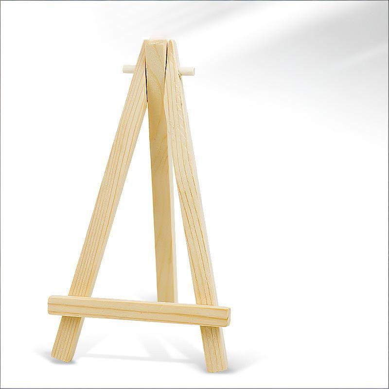 Eco-Friendly Mini Wooden Tripod for Elegant Wedding Table Decor and Craft Displays