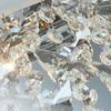 Light Luxury Crystal Living Room Ceiling Light Simple Modern Creative Personalized Bedroom Light Grand Room Lighting
