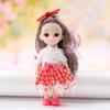 Bambola BJD 1/12 16cm Fai da te Mobile 13 Articolazioni Moda Carina Figura Principessa Regalo Ragazza Giocattoli per Bambini con Vestiti e Scarpe