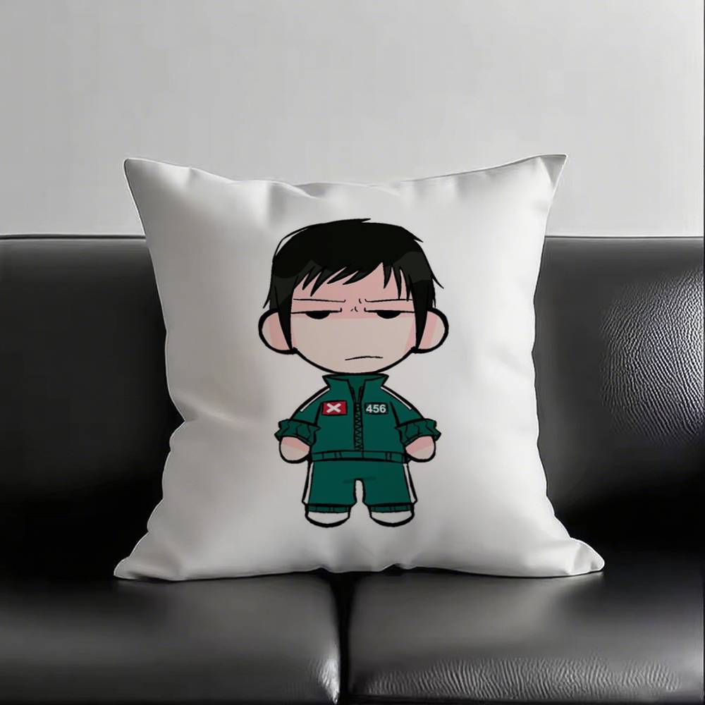 1pc Cute TV S-q G-games Pillow Case Square Bedroom Sofa Leisure Comfort Cushion Car Living Room Home Decoration