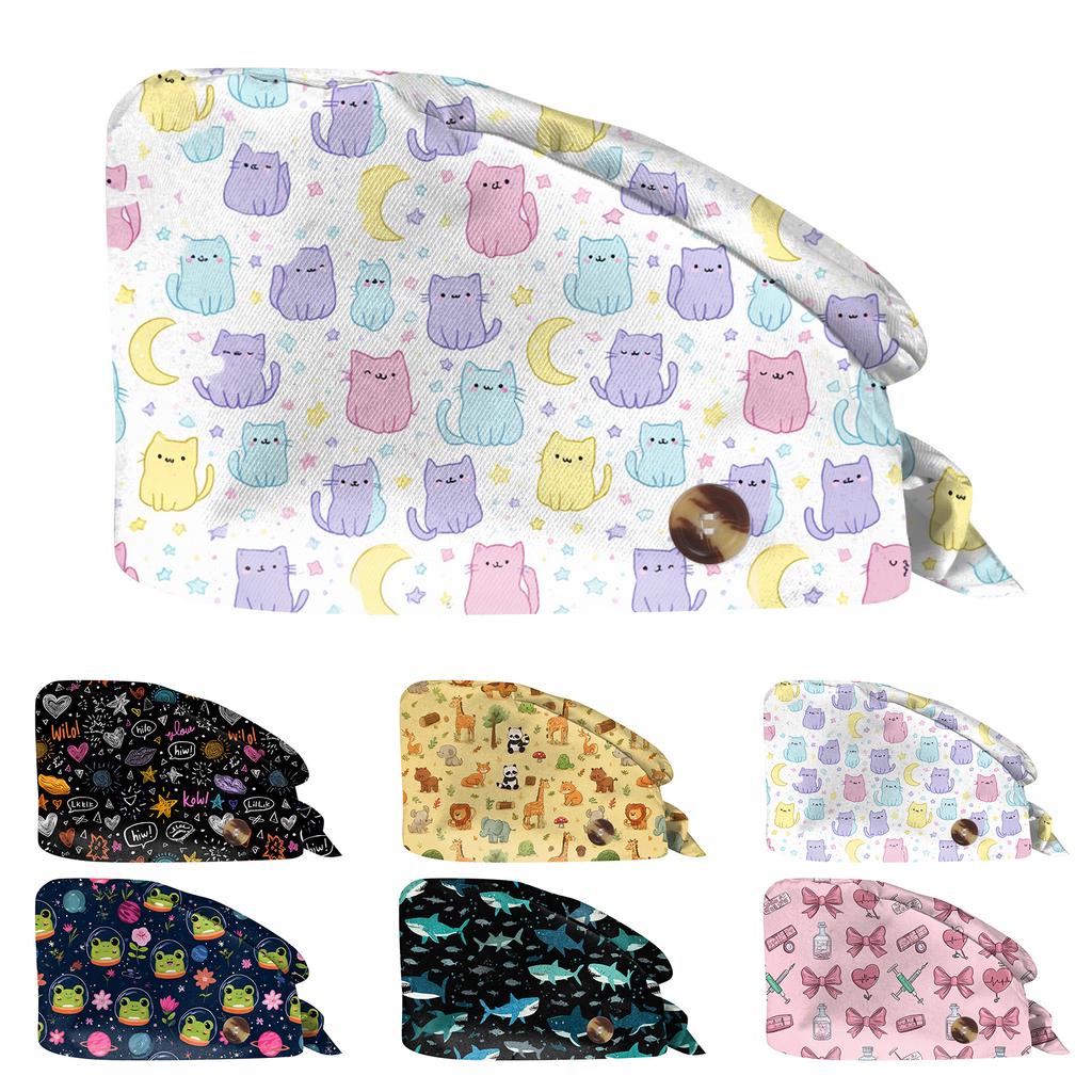 Women's Fashion Animal Print, Multi-Functional Hair Turban for Work, Shower and