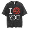 Washed Vintage Rapper Ken Carson A Great Chaos Album Tshirt Men Women Fashion Hip Hop Tshirts Male Casual Oversized T Shirts