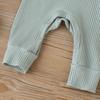 Long Sleeve Baby Romper Solid Color Simple Fashion Infant Jumpsuit Princess Style