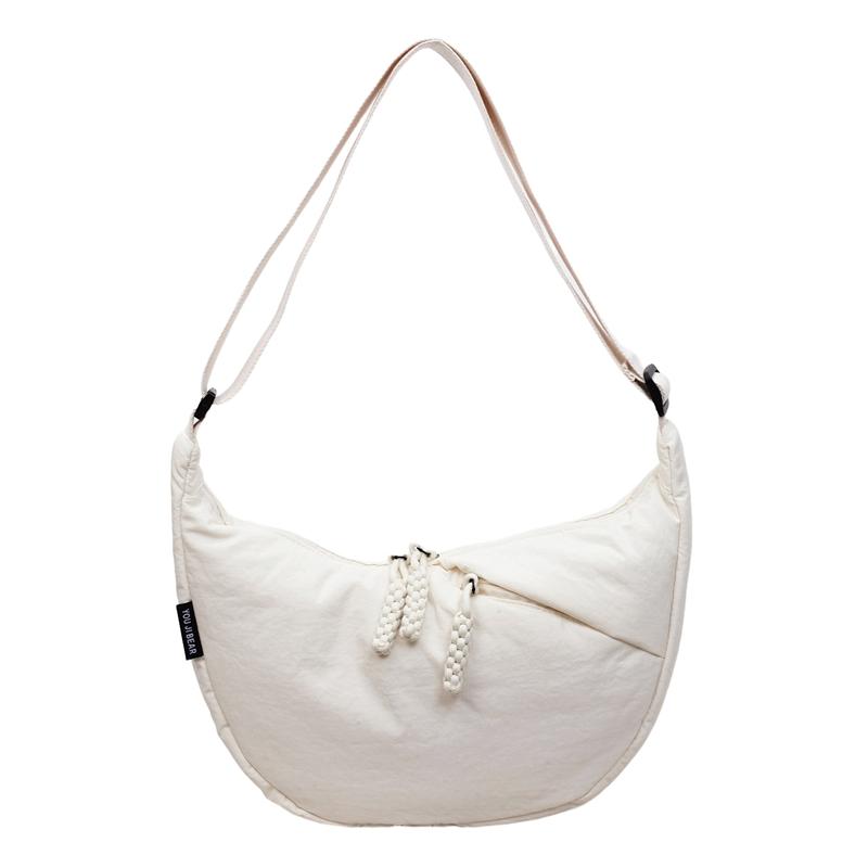 

Nylon Bag Women s Large Capacity Shoulder Bag бежевий