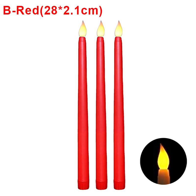3/1 szt. LED bezpłomieniowe świece zasilane bateriami elektroniczne lampy tealight do dekoracji domu wesele urodziny oświetlenie