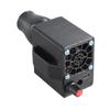Adjustable BBQ Fan Air Blowers Fan With Double Power Input, for Quick Ignitions and Smokes Clearing Barbecue Tool