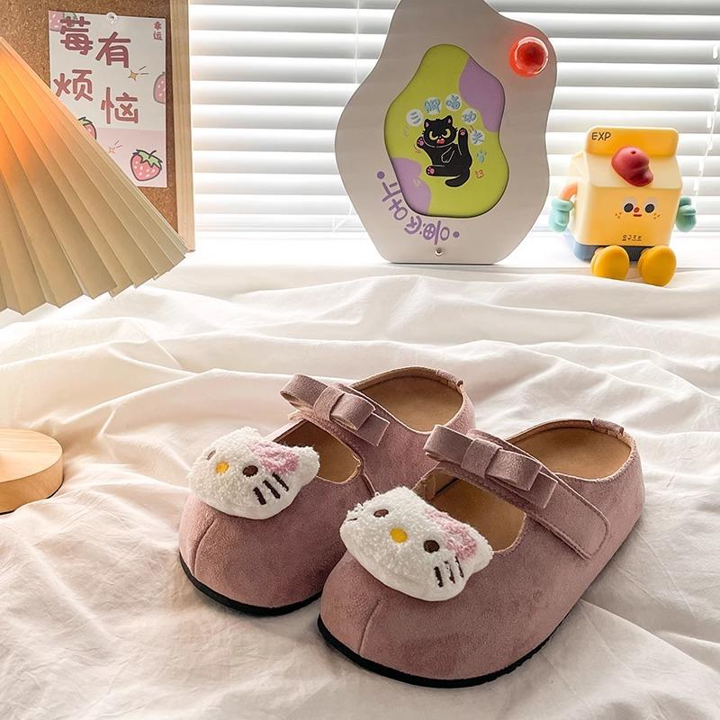 

Милые мультяшные туфли Boken женские 2025 лето платформа увеличение высоты маленькие универсальные Мэри Джейн туфли-шлепанцы с закрытым носком 40