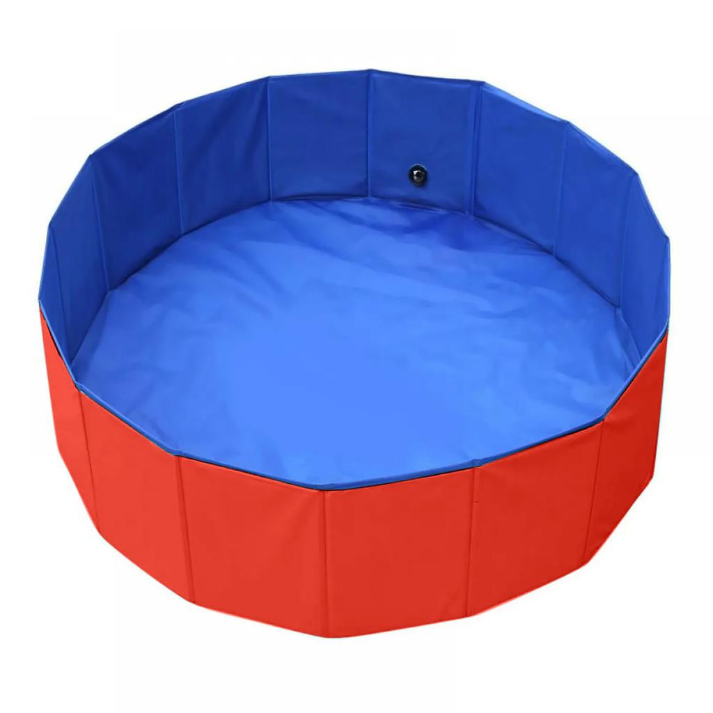 Haustierpool Tragbare Schwimmwanne Faltbare Hundebadewanne Faltbare Haustierbadewanne Hundebadewanne Outdoor Indoor Zusammenklappbarer Bade-Pool