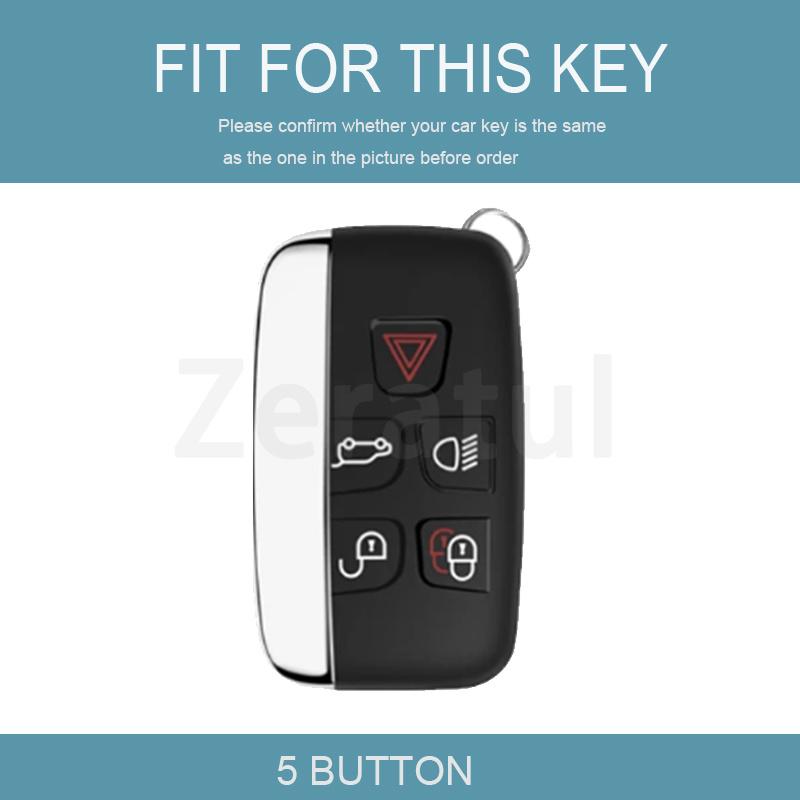 Auto Accessories For Jaguar Xe Xj Xjl Xf Tpu Car Key Case Cover For Land Rover Evoque Freelander Discovery 4 Range Rover Sport
