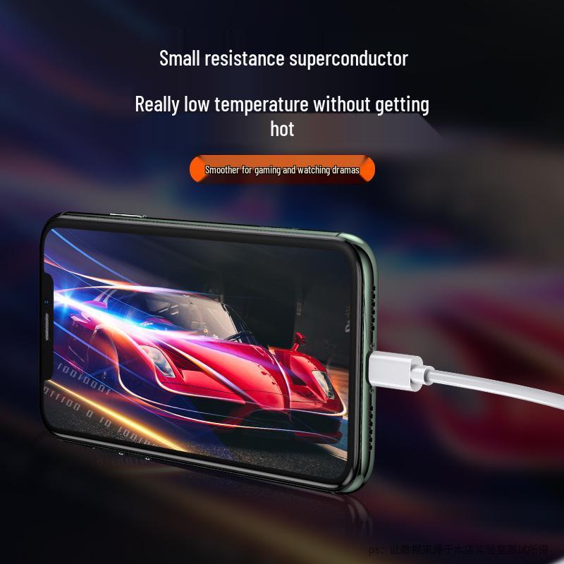120W Super Fast Charging Cable: 3-in-1 Compatible with Apple, Android, Huawei, Type-C Devices