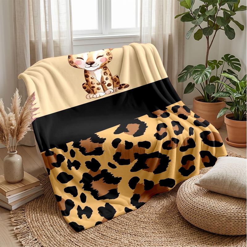 Cute Koala and Birds in Flowers blanket Personalized Name Flannel Blanket Soft Cozy Plush Throw for Sofa Bed Lightweight Home Decor