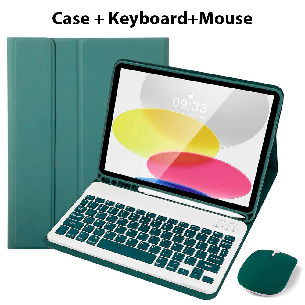 New Keyboard Case Mouse for Samsung Galaxy Tab S6 Lite A7 10.4 A8 10.5 A9+ S7 8 9 11FE Plus 12.4 A7 Lite A9 8.7 S8 S9 Ultra14.6
