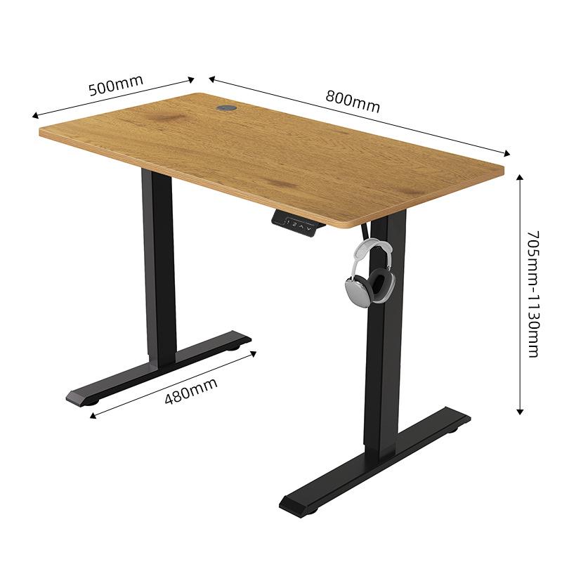 Escritorio Eléctrico de Altura Ajustable para Sentarse y Estar de Pie con Motor Único